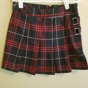 Size 5 Plaid Uniform Skort